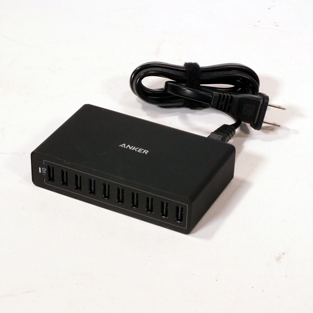 Original Anker PowerPort 60 Watt 10 Port — Tech Tamer Woodworks LLC
